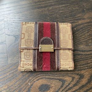 GUCCI bifold wallet with coin pocket - Authentic